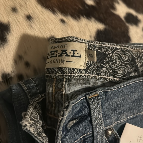 Women’s Ariat boot cut medium wash jeans size 25 - Picture 5 of 5